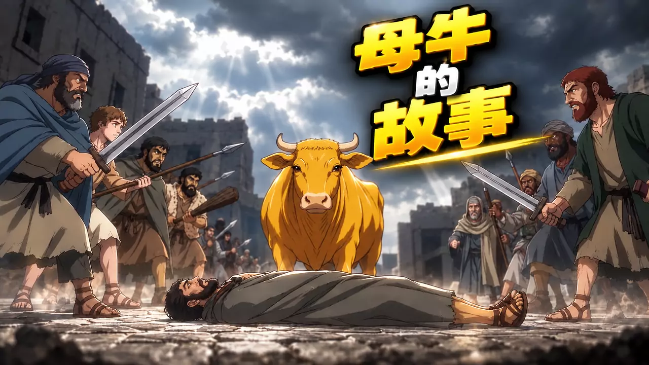 揭露凶手的母牛——封面