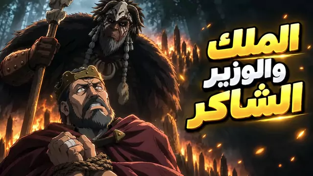 الملك والوزير الشاكر — صورة الغلاف