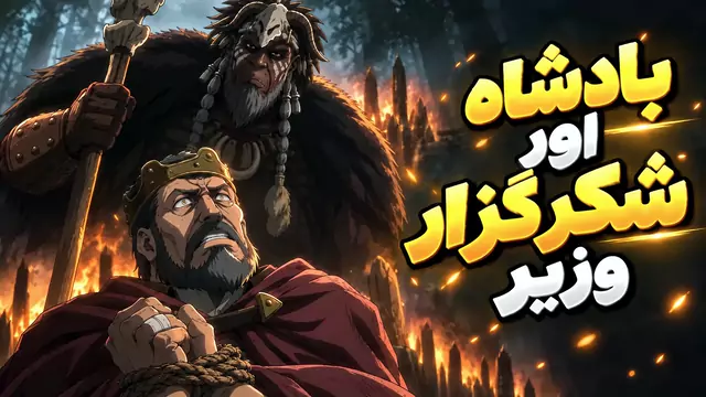 بادشاہ اور شکرگزار وزیر — سرورق