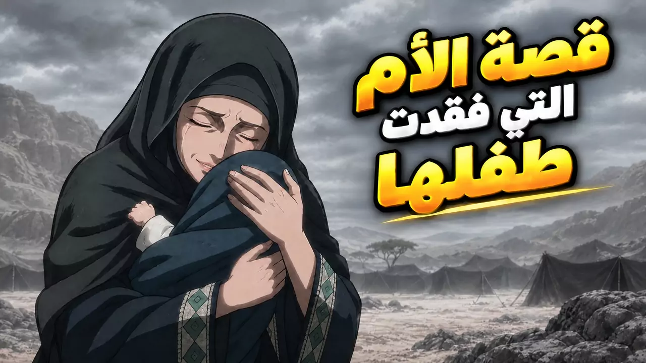 قصة الأم التي فقدت طفلها — صورة الغلاف
