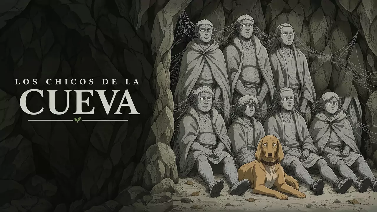 Los chicos de la cueva — portada