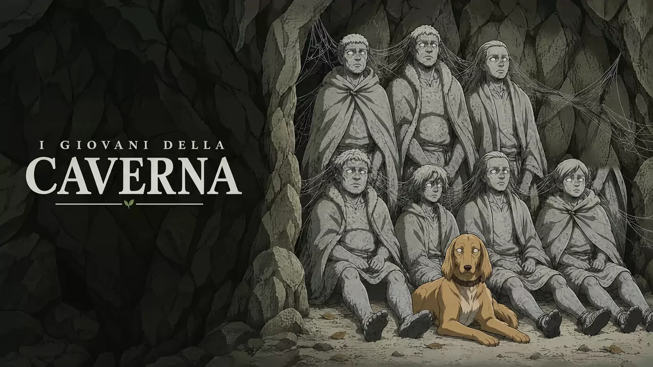 I giovani della caverna — copertina