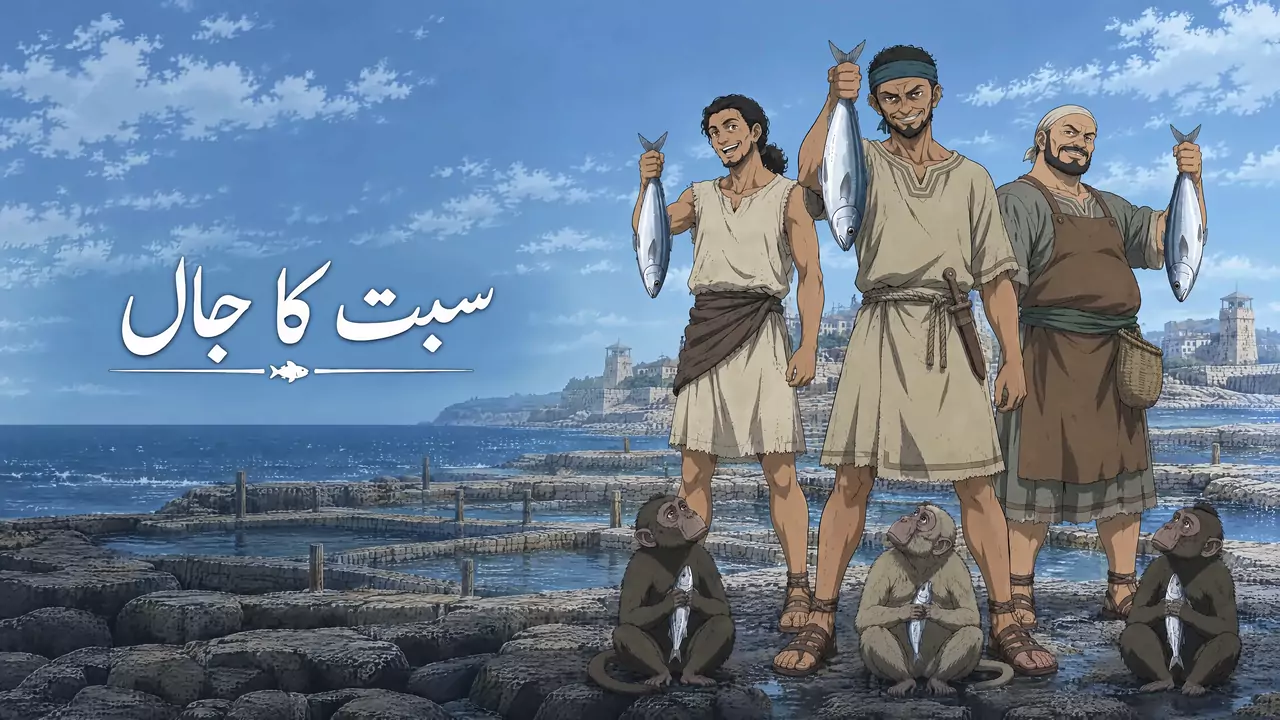 سبت کا جال — سرورق
