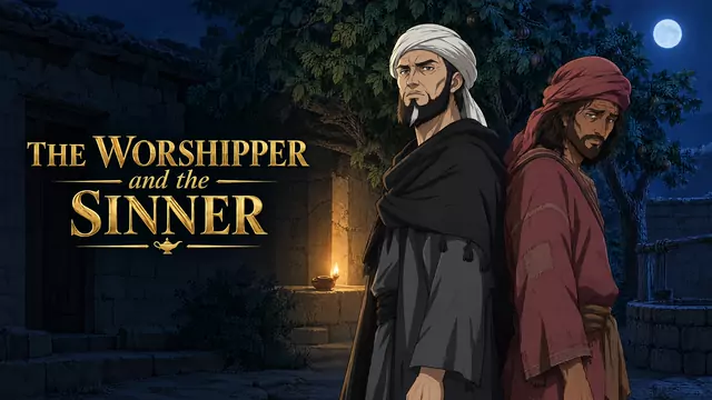 The Worshipper and the Sinner — cover