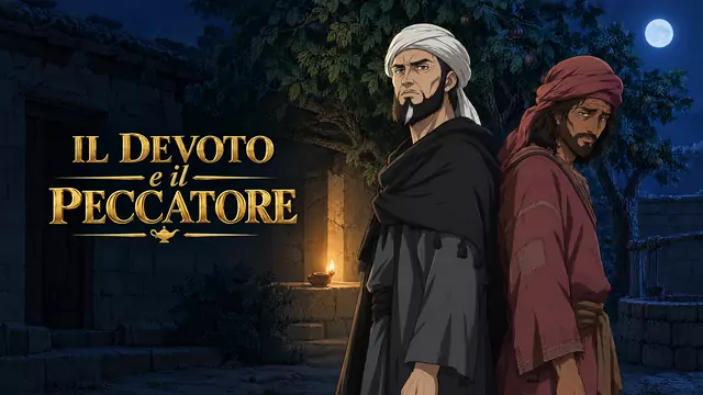 Il devoto e il peccatore — copertina