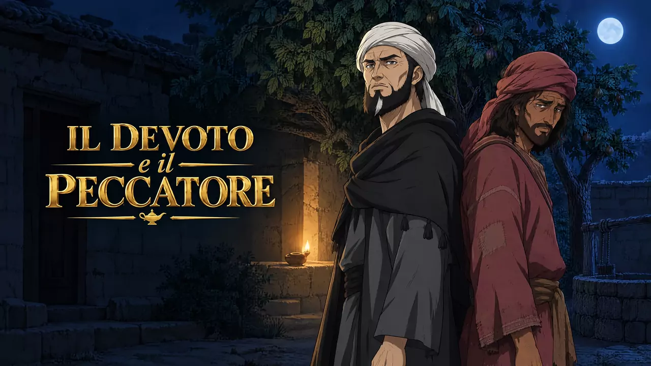 Il devoto e il peccatore — copertina