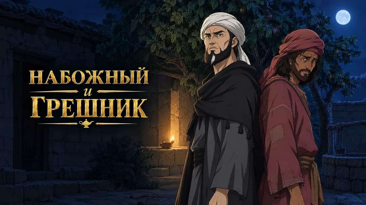 Набожный и грешник — обложка